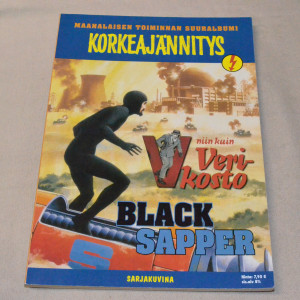 Maanalaisen toiminnan suuralbumi Korkeajännitys V niin kuin verikosto / Black Sapper